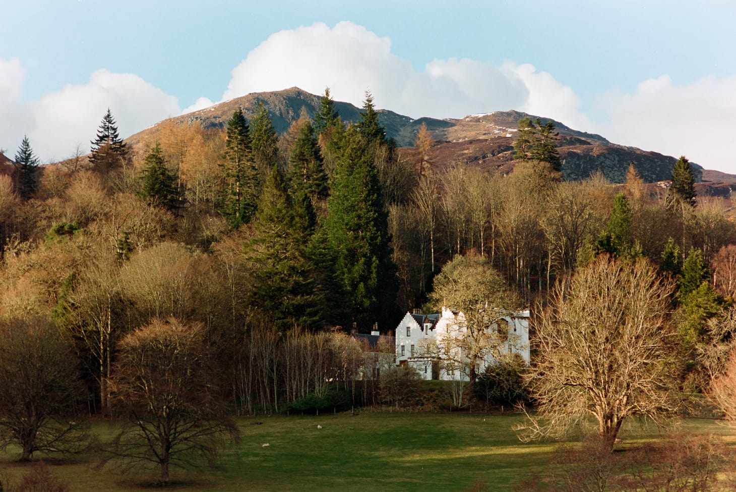 Perthshire, March, Kodak cine film