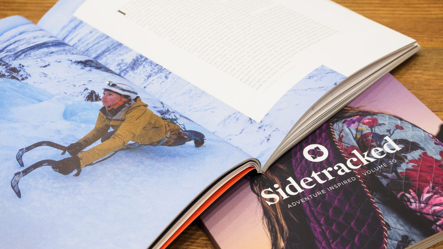 My first issue of Sidetracked magazine as editor: a learning curve, ice bears, and that Gucci cover